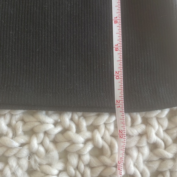 Zara Trafaluc Ribbed Black Tank, Size S - Picture 4 of 6